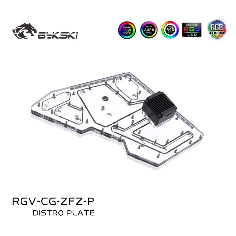 BYKSKI RGV-CG-ZFZ-P Acrylplatt – Distro Plate Ddc Pump Combo Bewertung und Preis